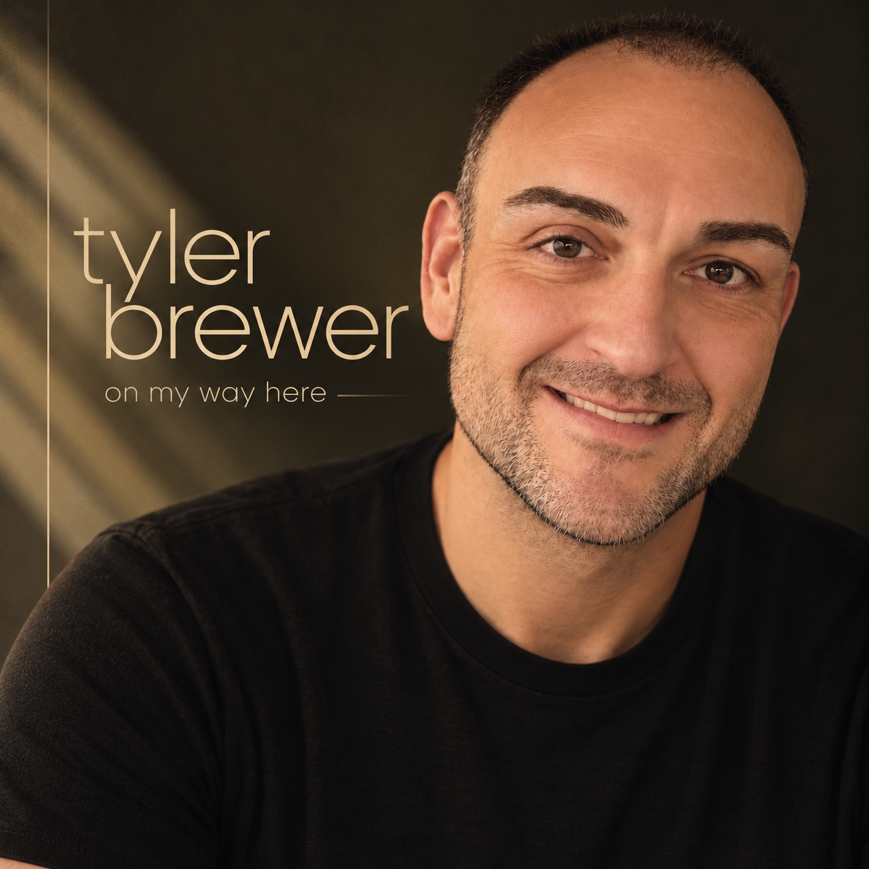 Tyler Brewer On My Way Here debut album cover
